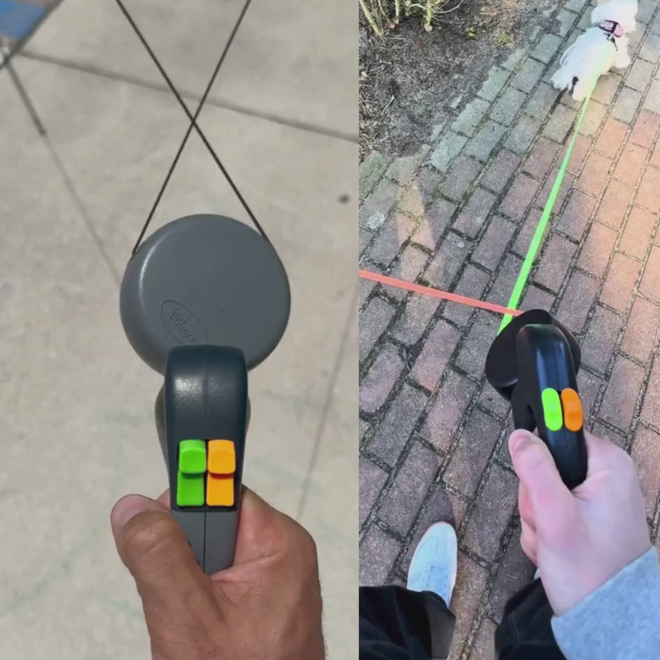 ONOA.™ THE DUO 360° Die intelligente Doppel-Flexileine